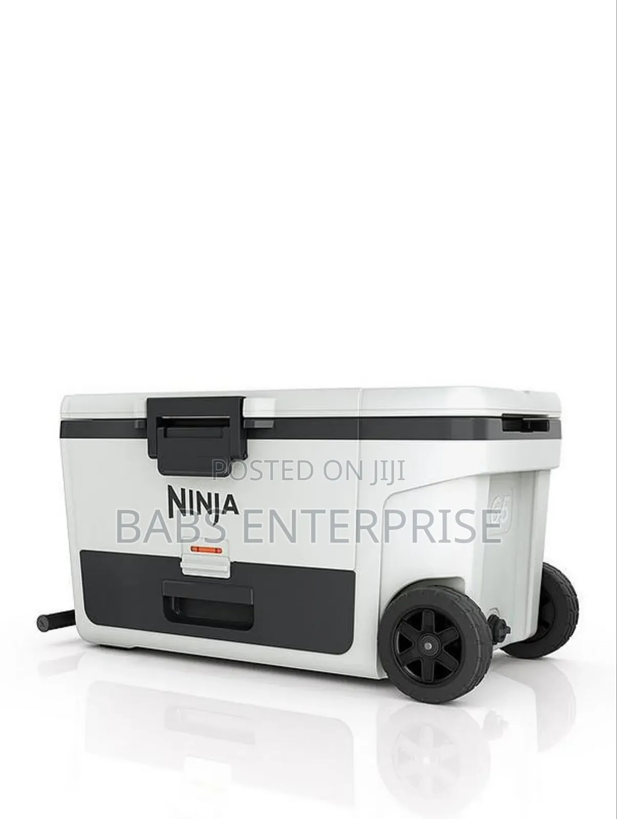 Ninja Frostvault 65qt/ 61l Wheeled Cooler With Dry Zone, Could White
