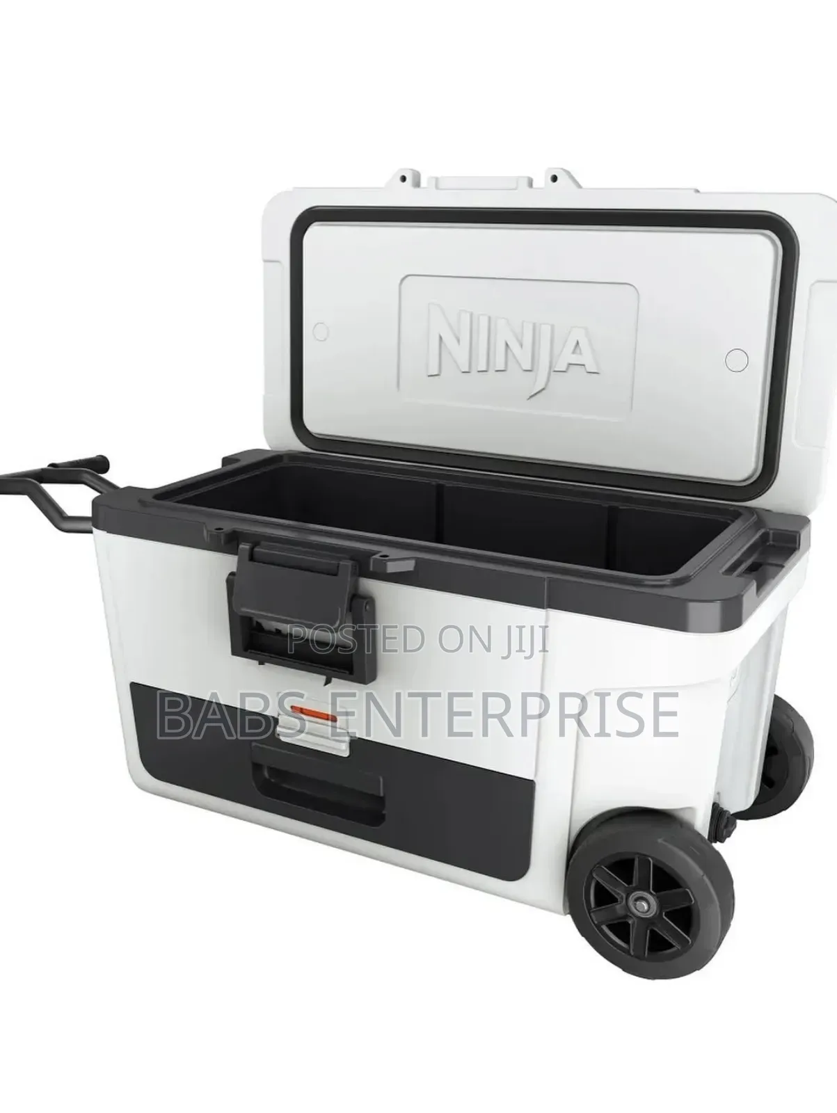 Ninja Frostvault 65qt/ 61l Wheeled Cooler With Dry Zone, Could White