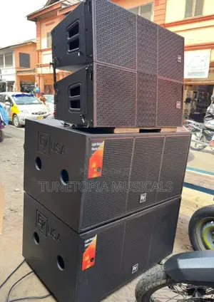 Electro-voice (Ev) And Jac Line Array Speaker Set