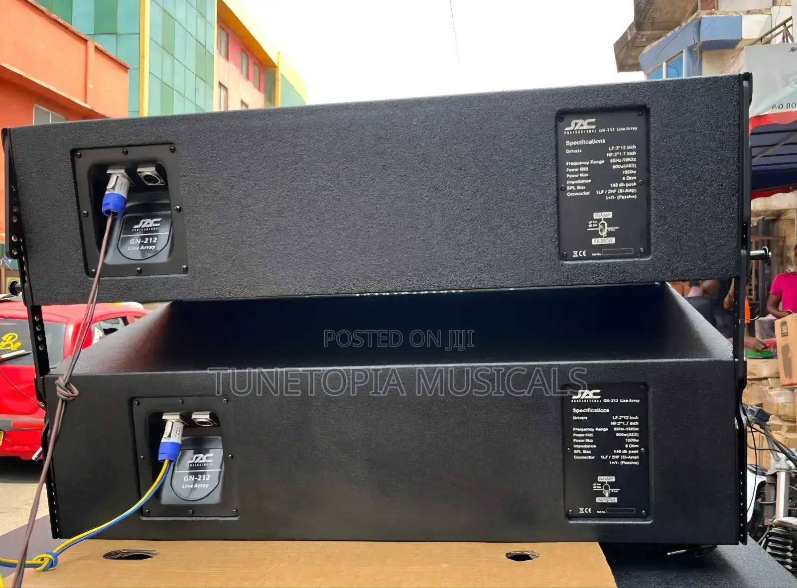 Electro-voice (Ev) And Jac Line Array Speaker Set