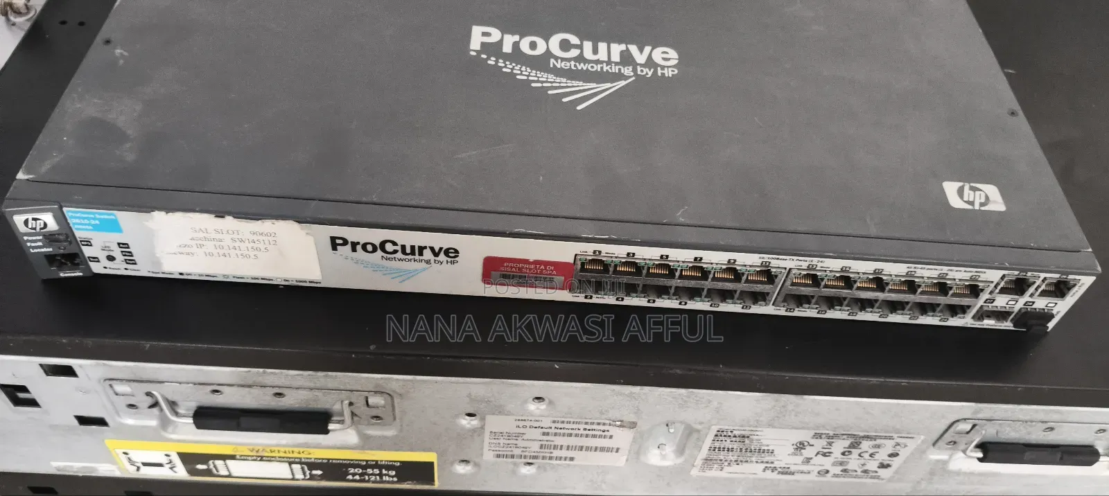 Hp Procurve 24 Port Switch