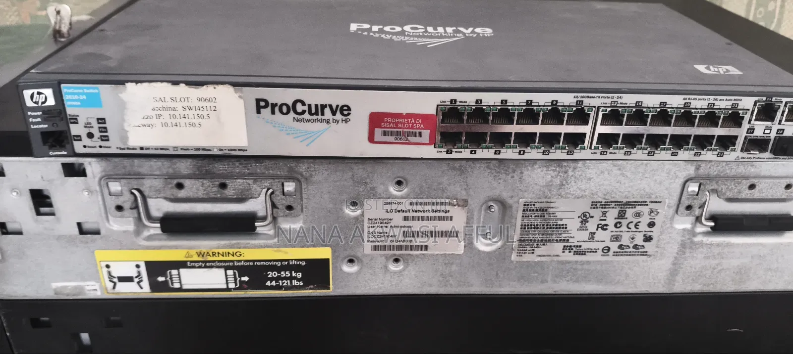 Hp Procurve 24 Port Switch