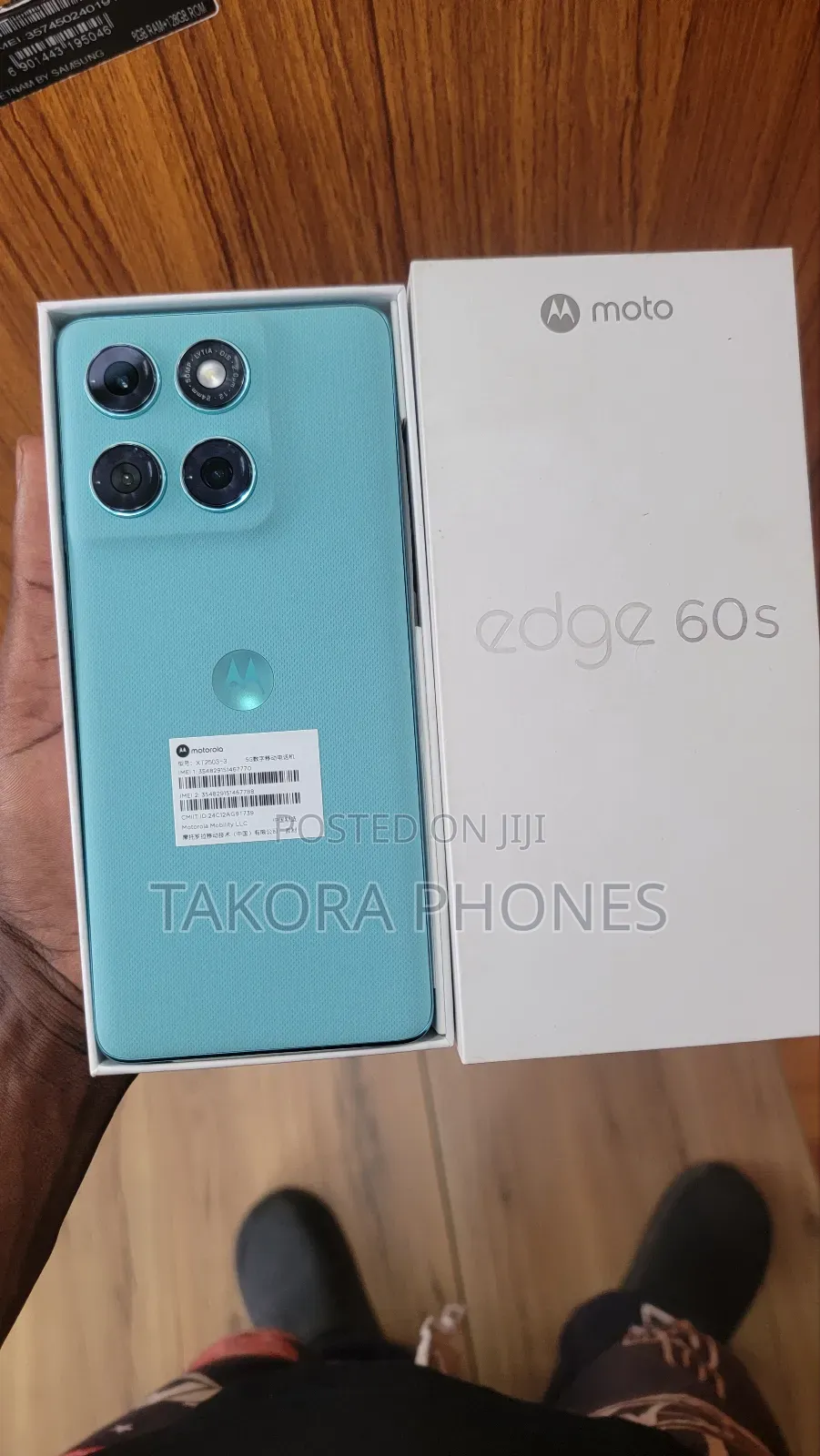 New Motorola Edge 60 Fusion 512 GB Blue