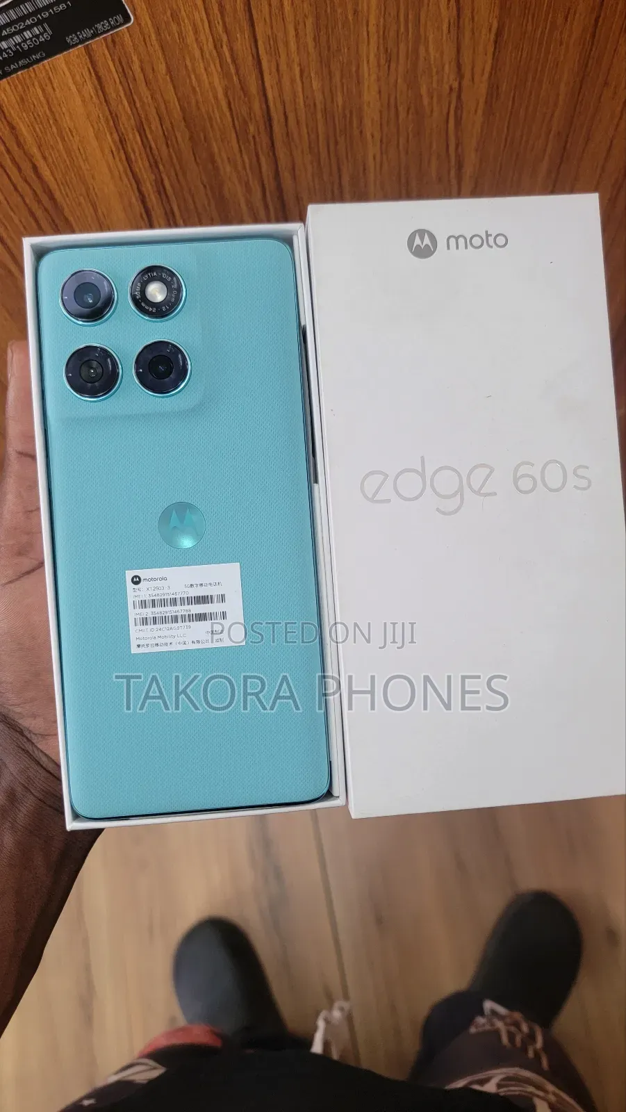 New Motorola Edge 60 Fusion 512 GB Blue