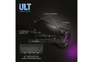 Sony Ult Field 7 Wireless Portable Bluetooth Waterproof Speaker Black