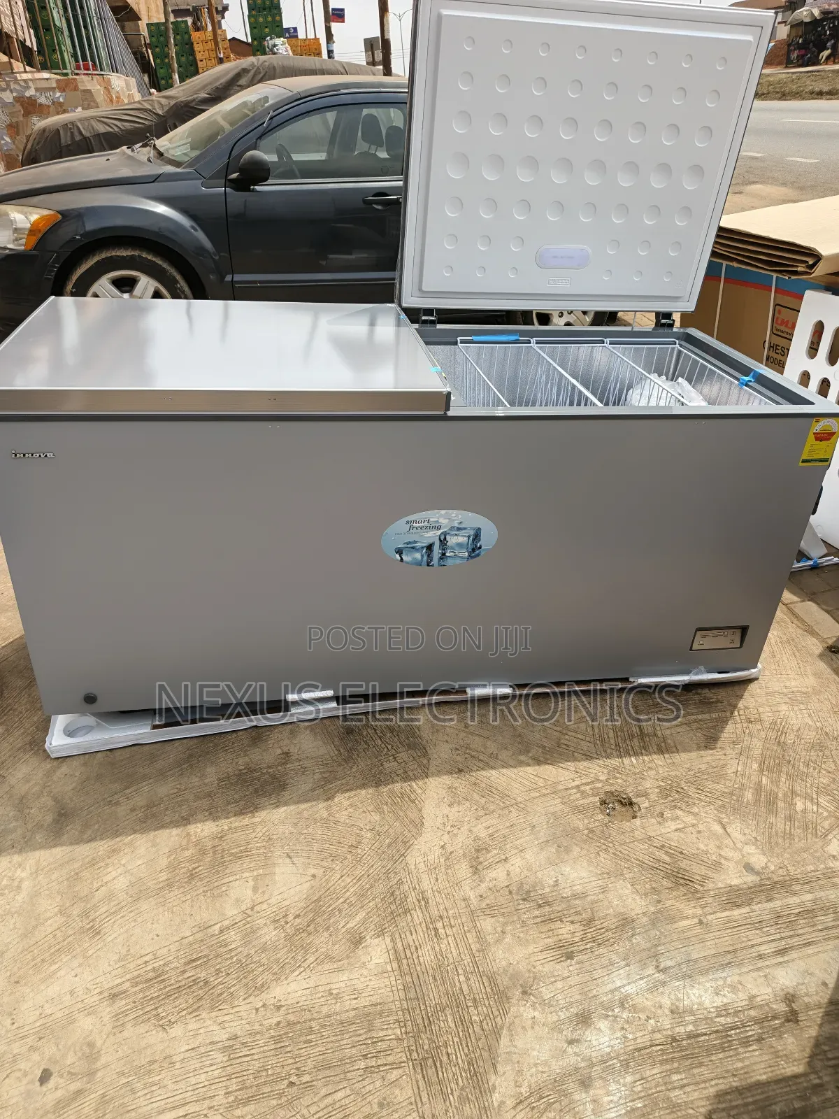 Brand New Innova 708ltrs Double Door Chest Freezer.