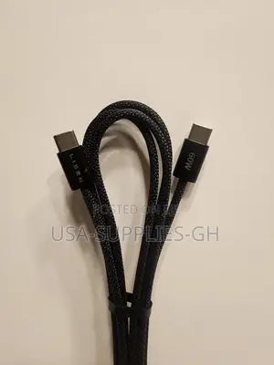 Lisen Usb C To Usb C Braided Cable 6.6 Ft From Usa