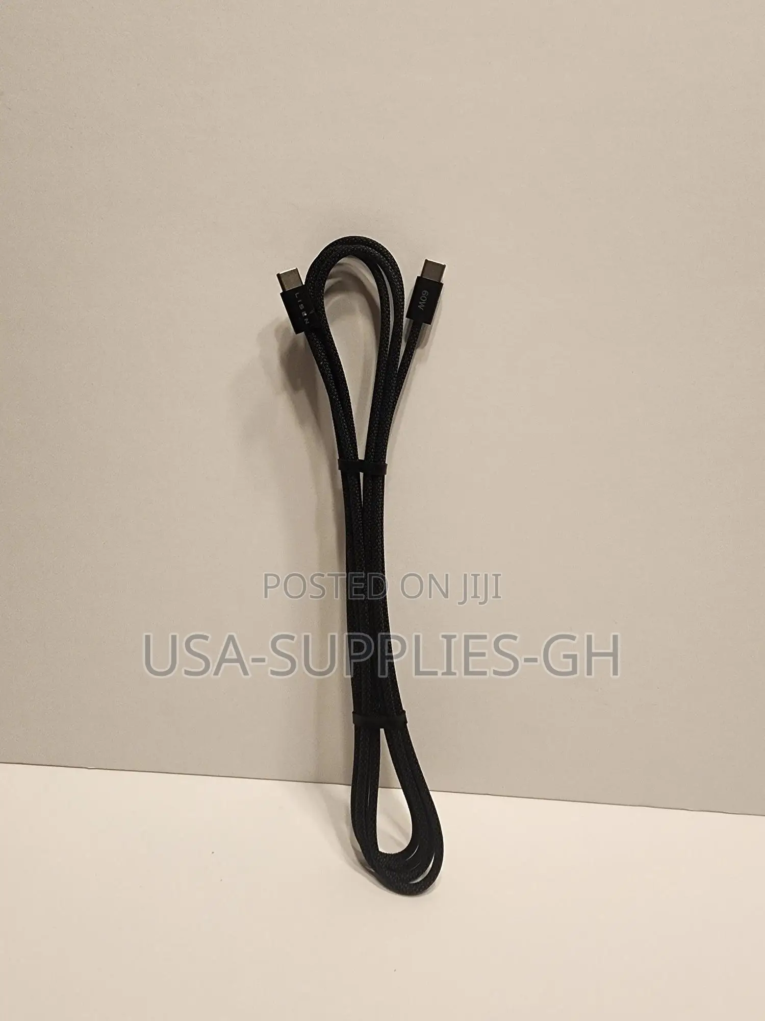 Lisen Usb C To Usb C Braided Cable 6.6 Ft From Usa