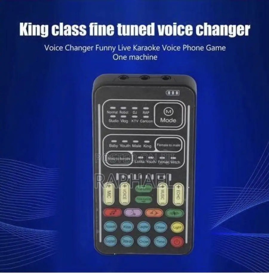 Quality I9 Voice Changer. Fast Delivery. Just Text