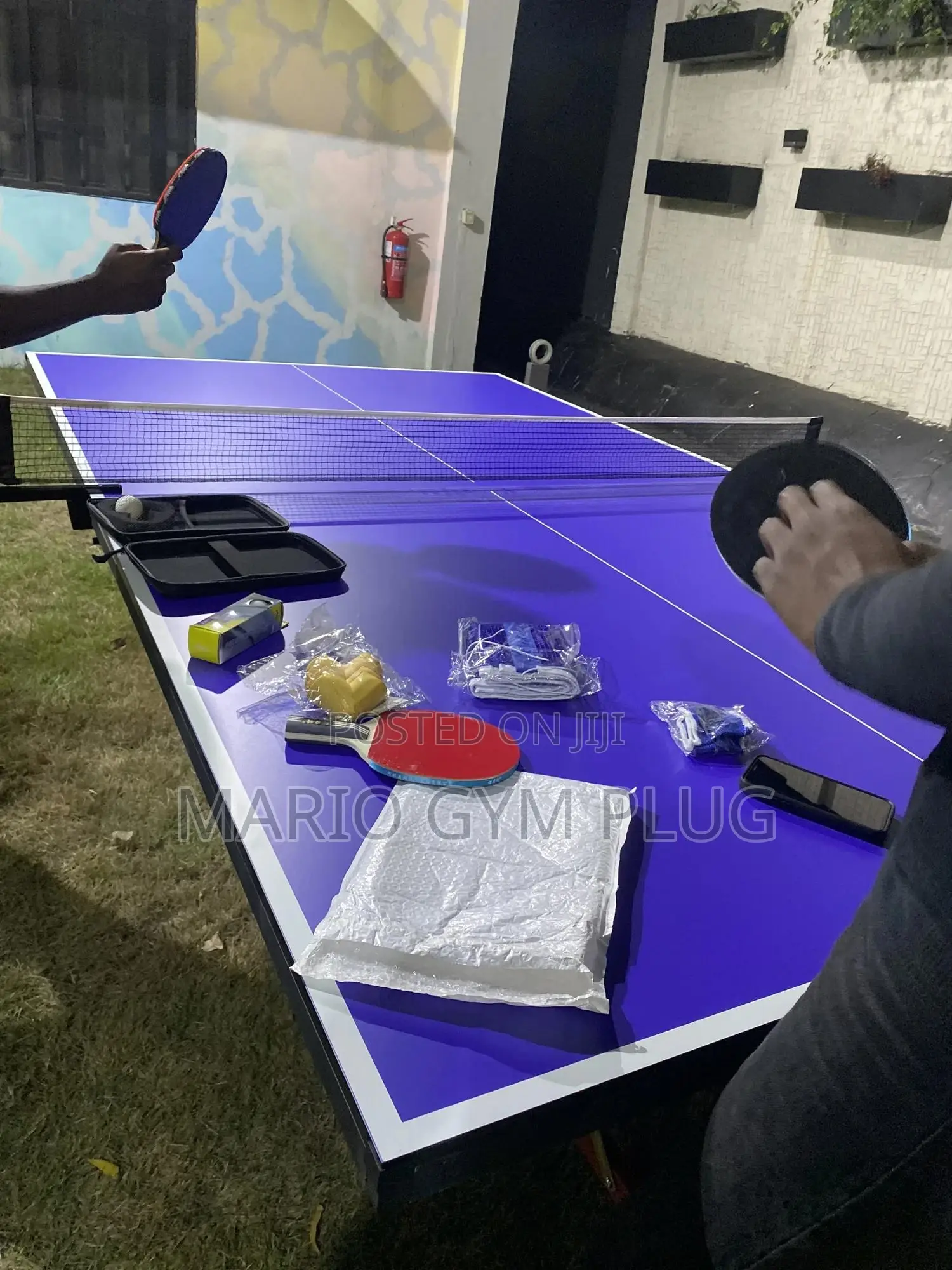 Outdoor Foldable Table Tennis With Balls and Racket