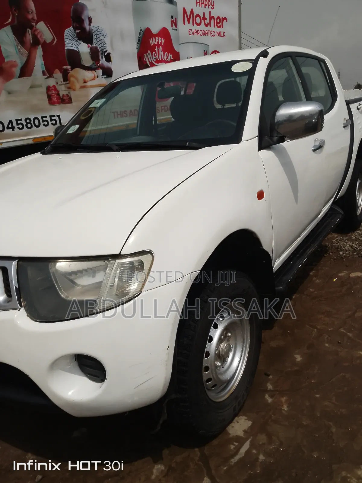 Mitsubishi L200 Club Cab 2.5 136hp 4WD 2007 White