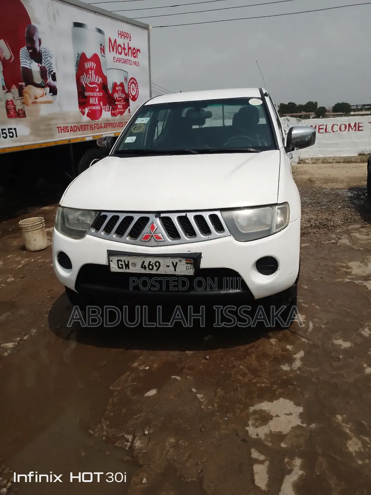 Mitsubishi L200 Club Cab 2.5 136hp 4WD 2007 White