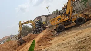 Tire (Wheel) Excavator for Town Works