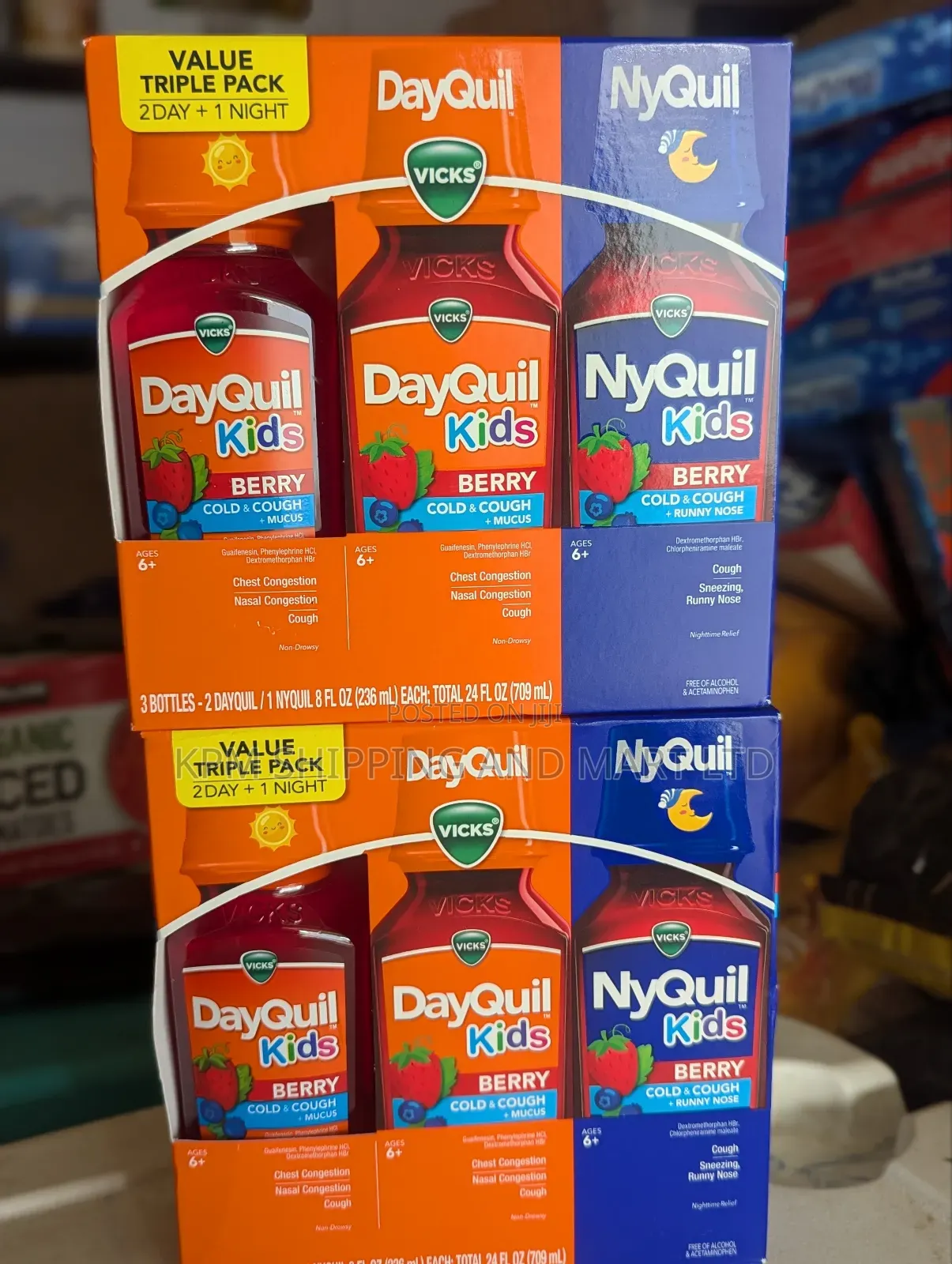 Dayquil Nyquil Kids(Cold and Cough+Runny Nose)