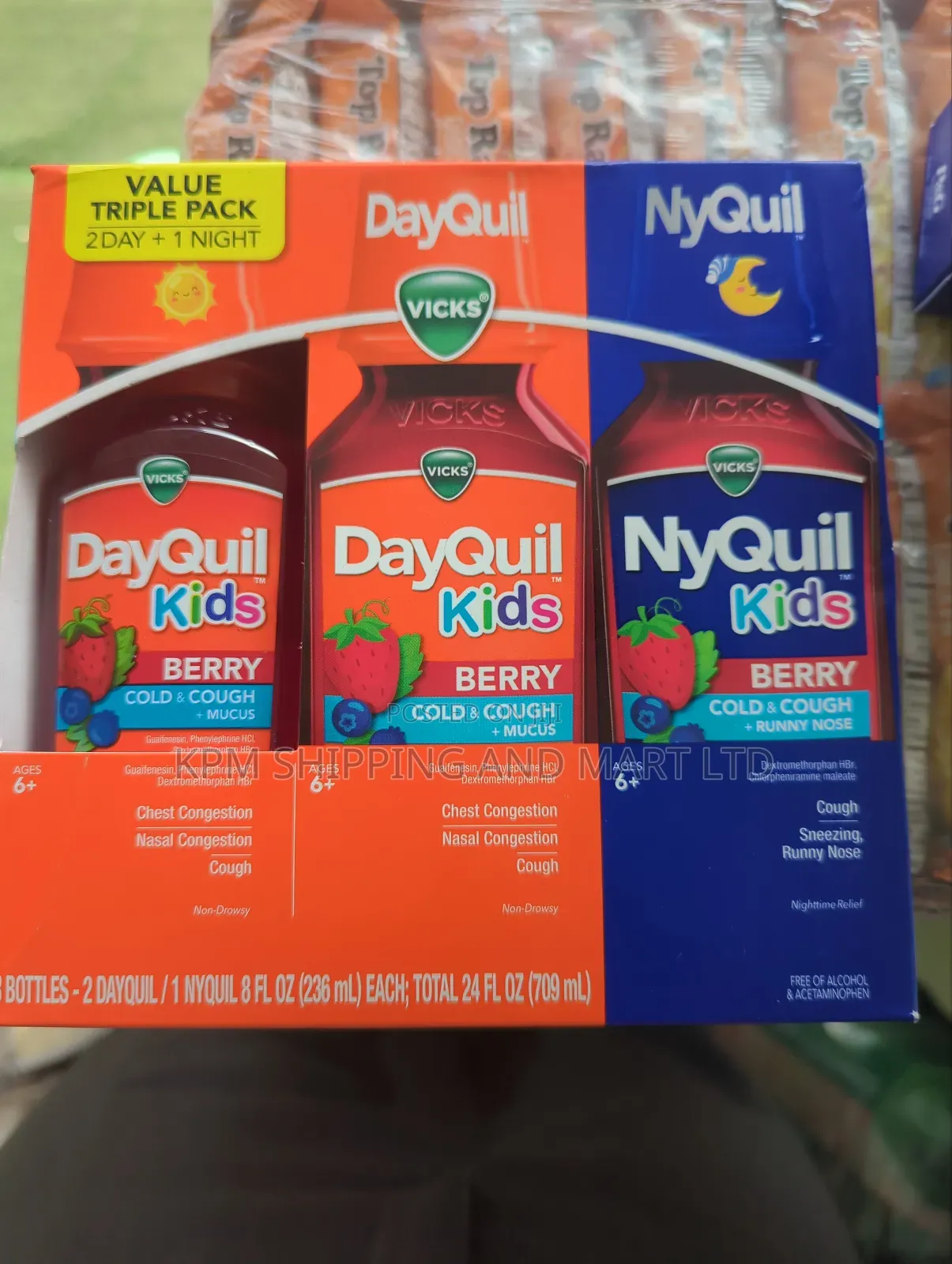 Dayquil Nyquil Kids(Cold and Cough+Runny Nose)