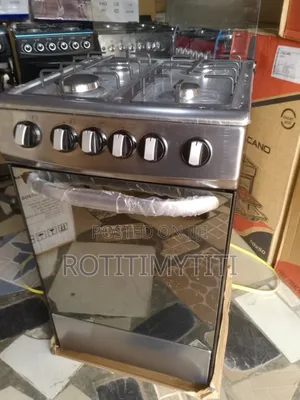 Stainless 4 Burner Mirror Finished Cooker