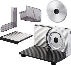 Unold Curve Silver Meat and Food Slicer (1000watt)