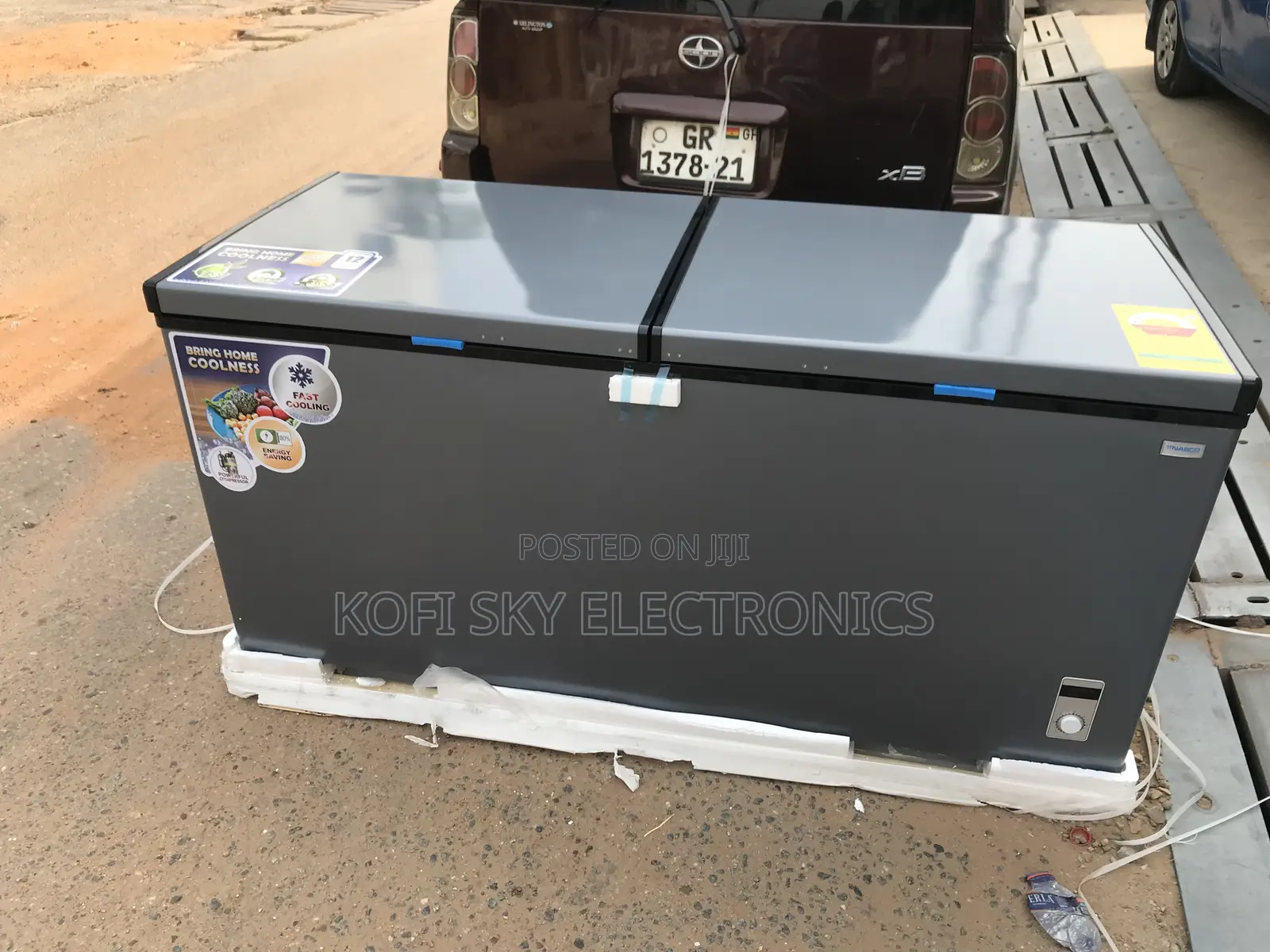 Efficient Nasco 545litres Doubledoor Chest Freezer