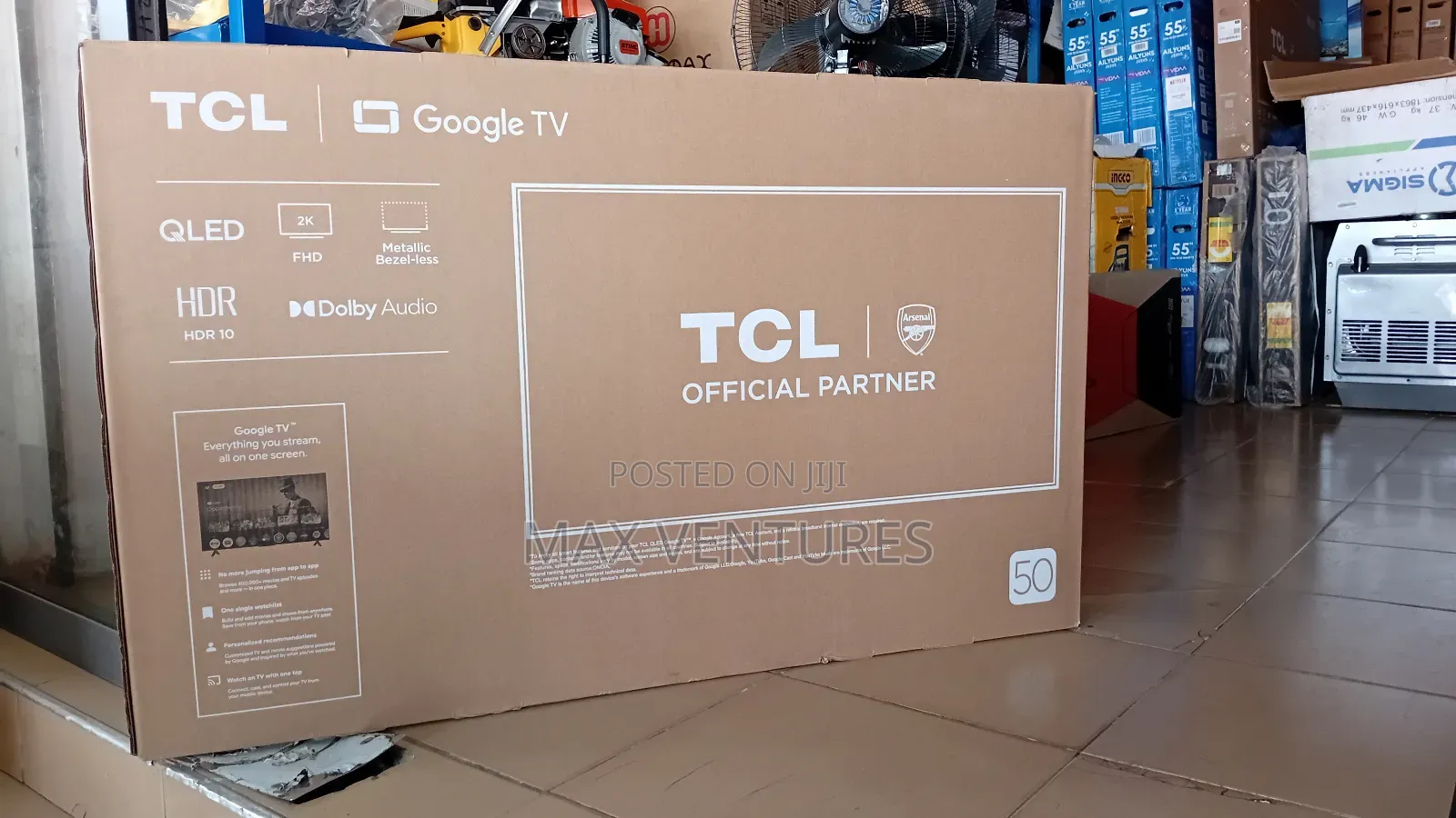Brand New TCL 50” Smart Tv – Big Screen Experience 50"Tv