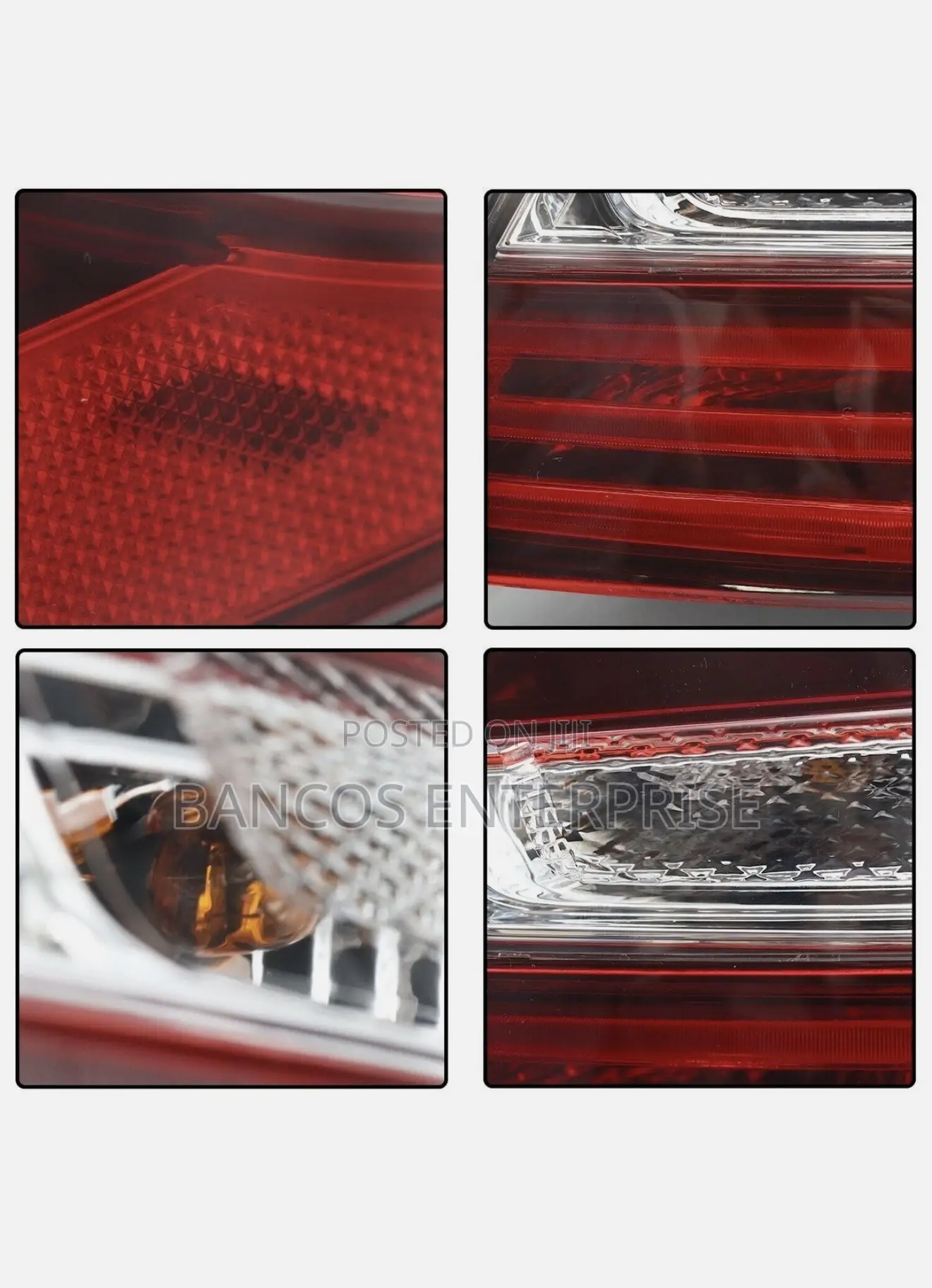 Honda Accord 2016-2017 Tail Light