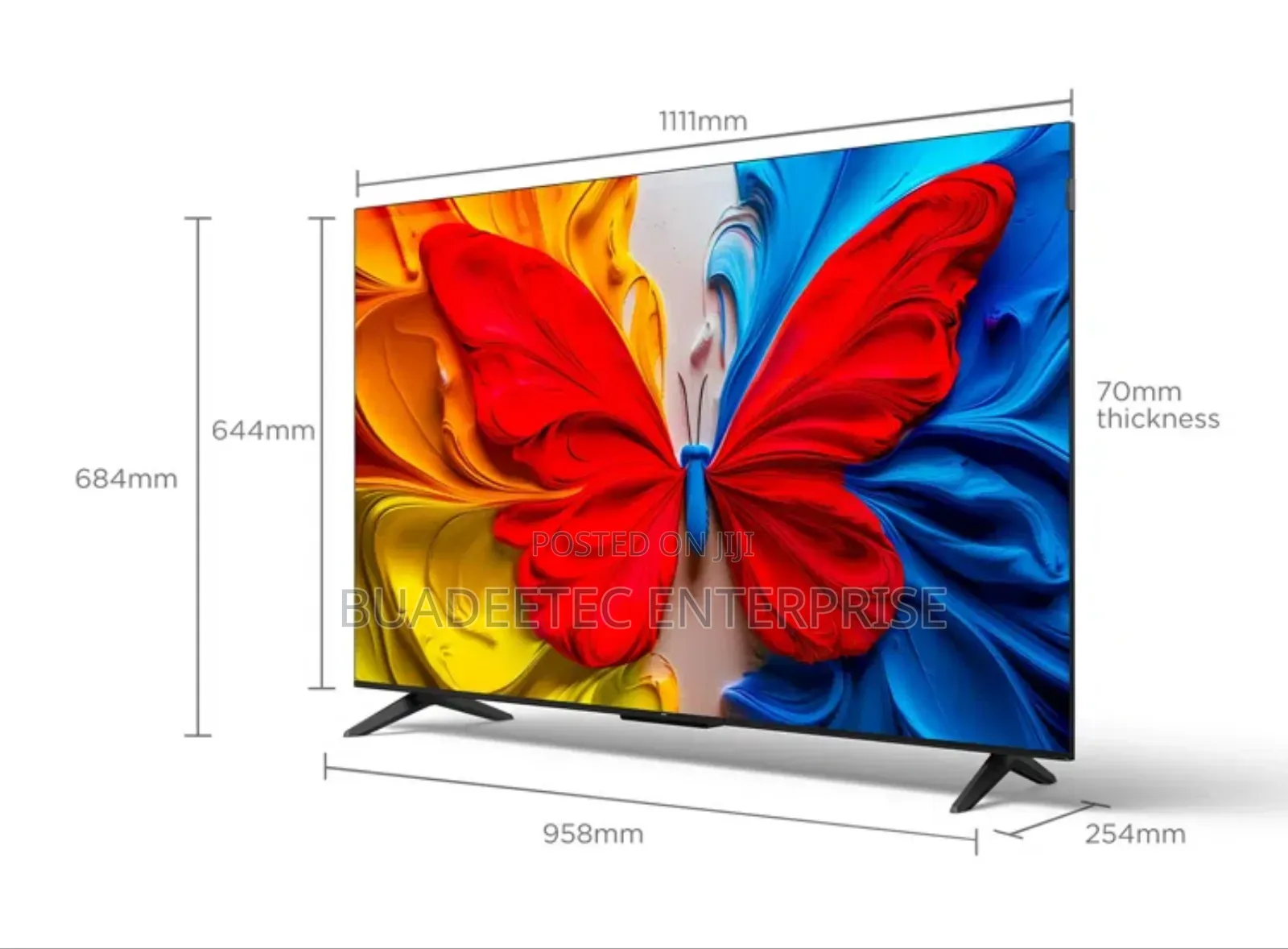 43" TCL Qled FHD Smart Android Television