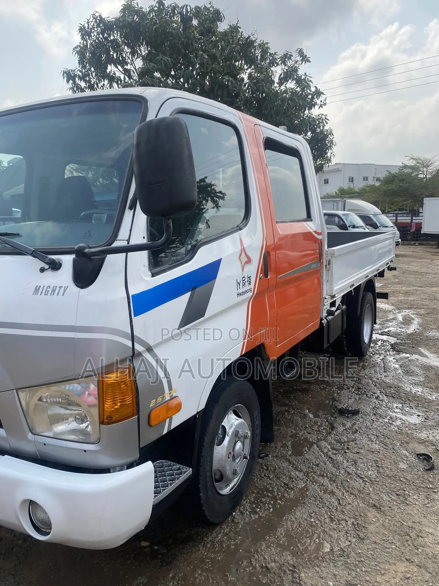 Hyundai Mighty Double Cab 2005 White