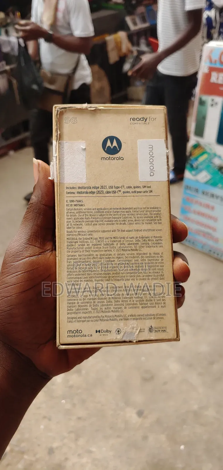 New Motorola Edge 2023 256 GB Black