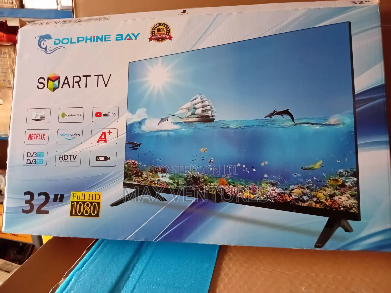 Youtube 32"Tv Dolphine Bay Smart Tv 32