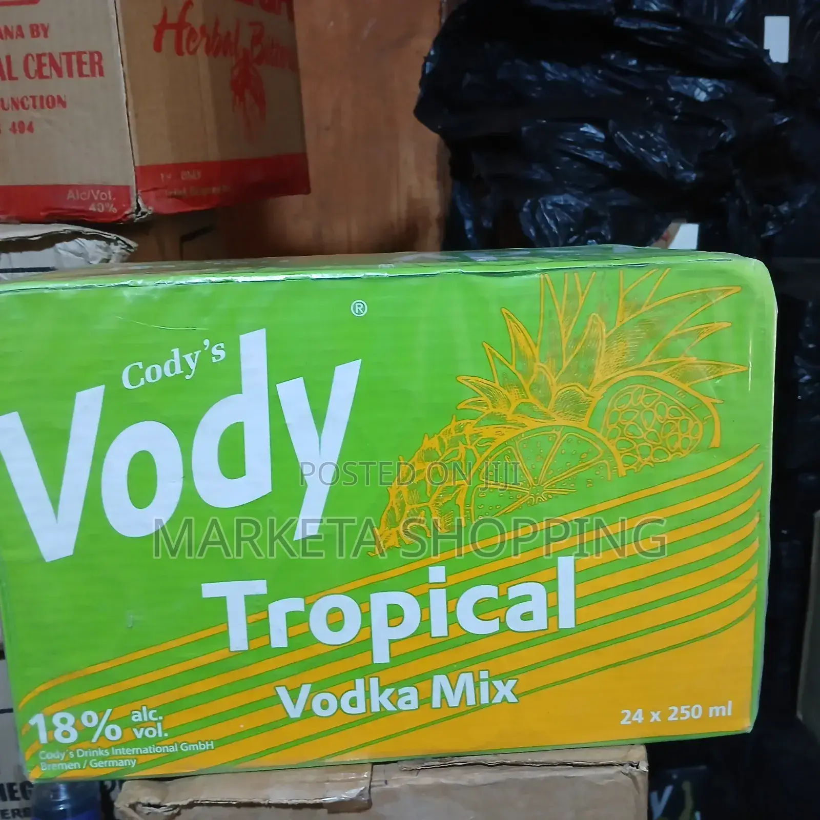 Vody Tropical 250mlx24