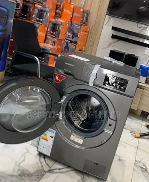 Brand New Skyworth 8kg Fullyautomatic Grey Frontload Washer