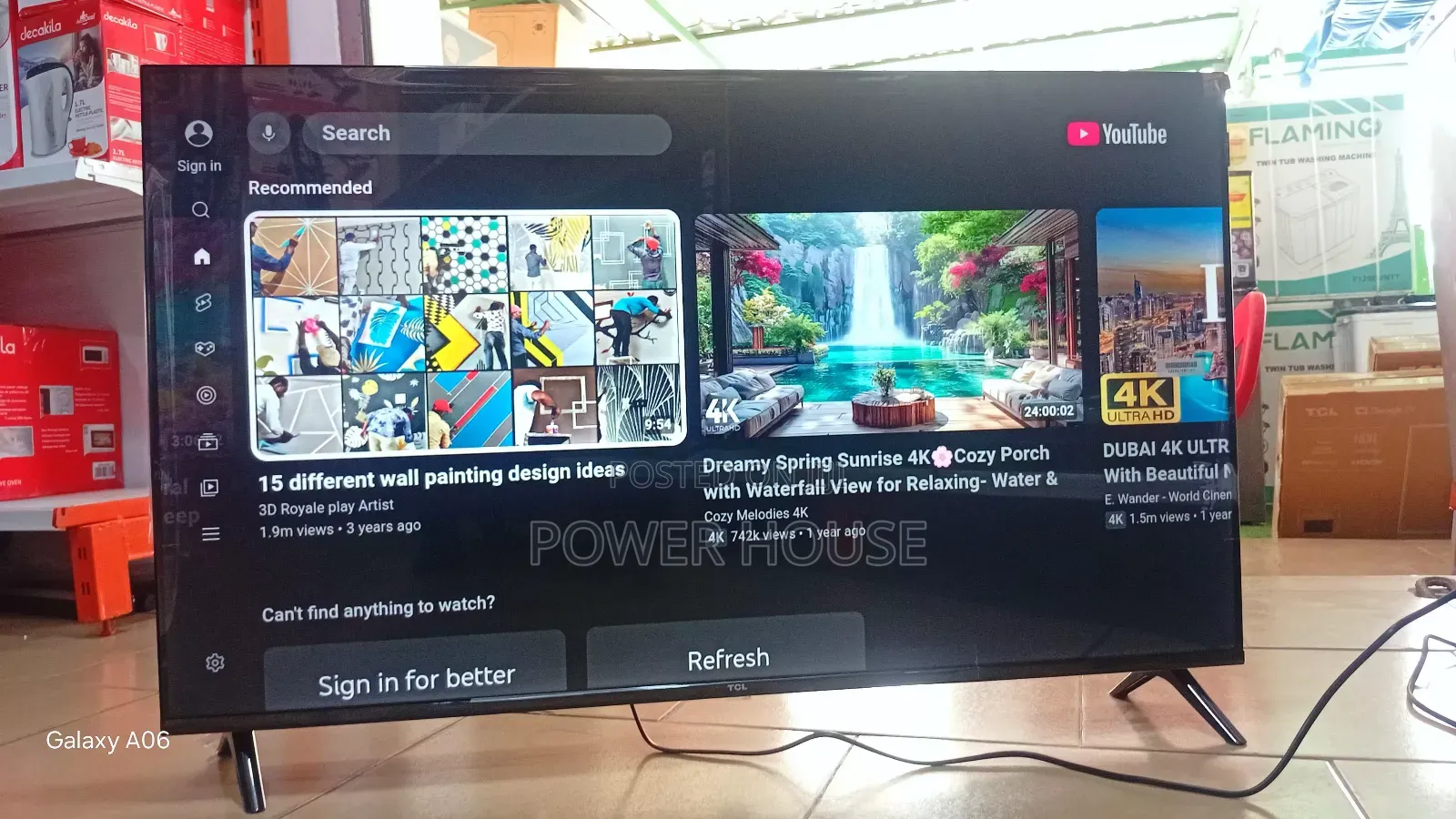TCL 43in Smart Tv Home Entertainment