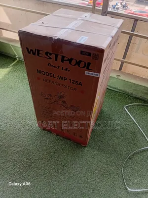 Westpool Wp125a Refreshing: Improved Design Westpool Refrigerator