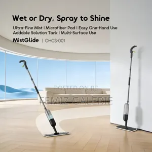 Oraimo Mistglide Spray Mop Plus 4pcs Replacement Mop Pads