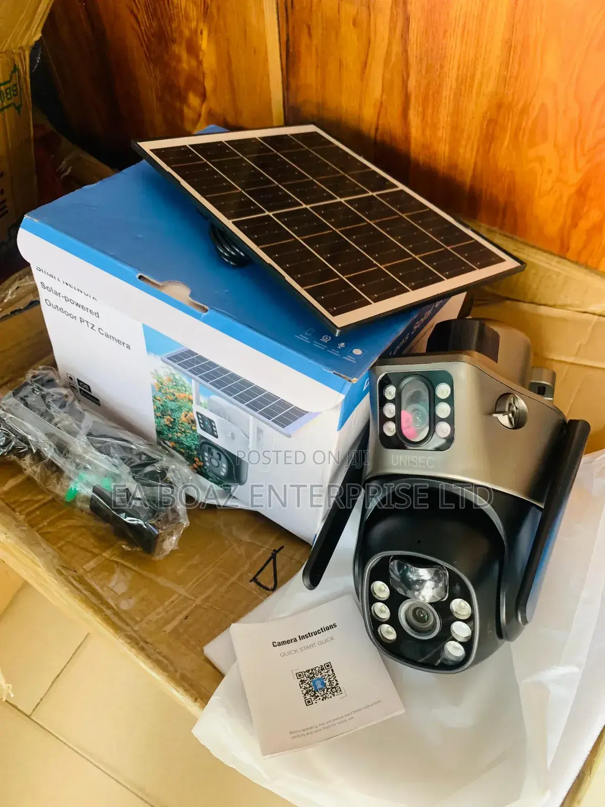 Solar 4g Smart Dual Lens PTZ Camera Two Way Audio Talk Eseecloud