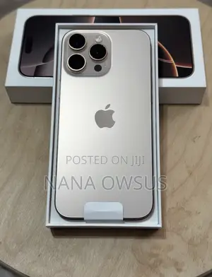 New Apple iPhone 16 Pro Max 256 GB Gold