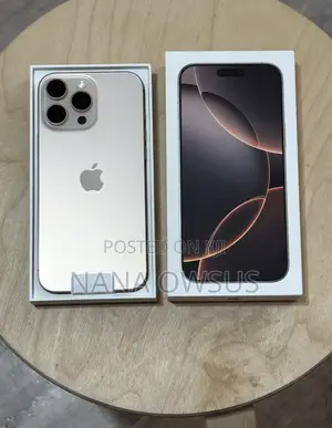 New Apple iPhone 16 Pro Max 256 GB Gold