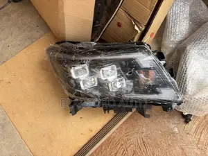 Navara 2021 Full Led Black Headlight Pair