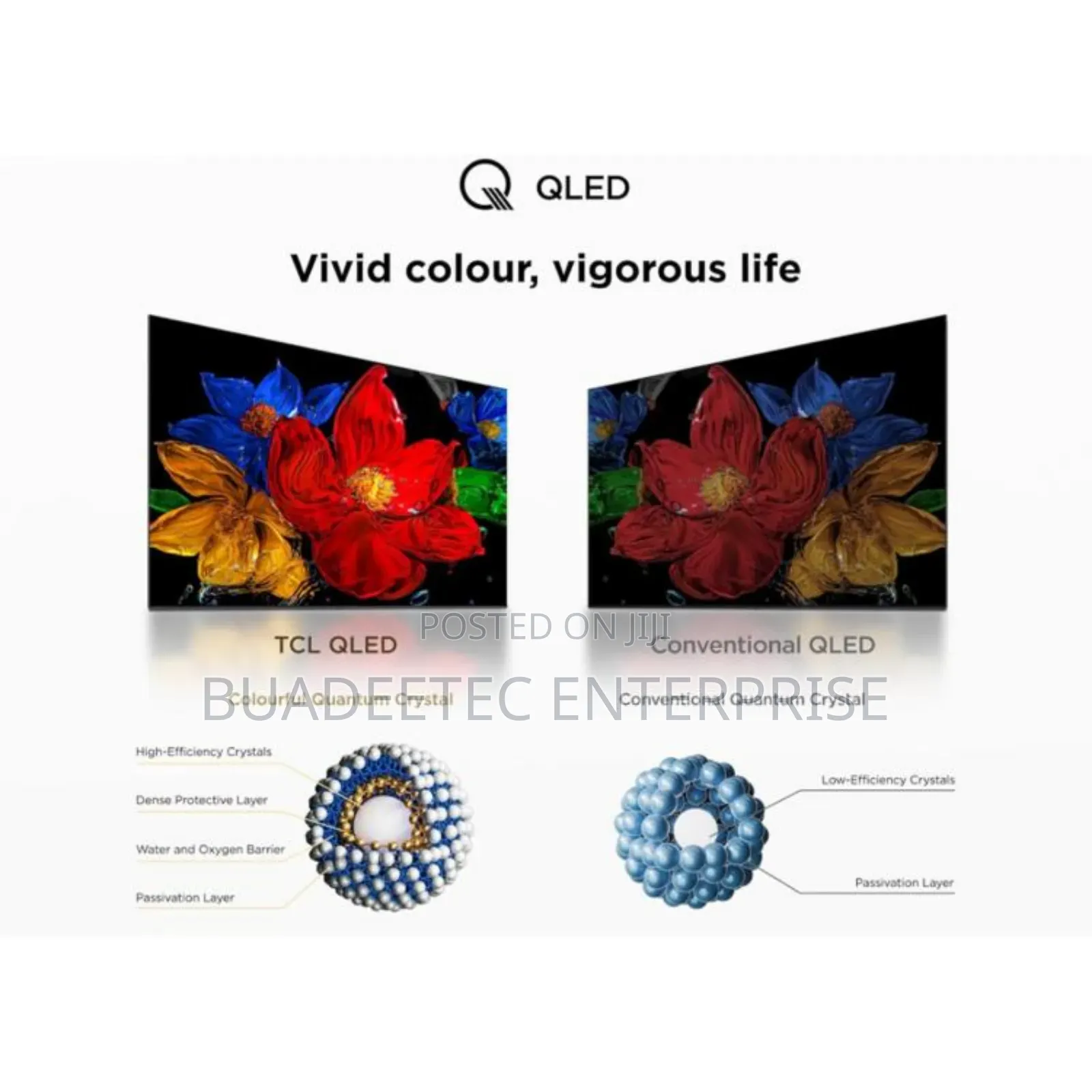 TCL Qled 50"Inches FHD Smart Android Television