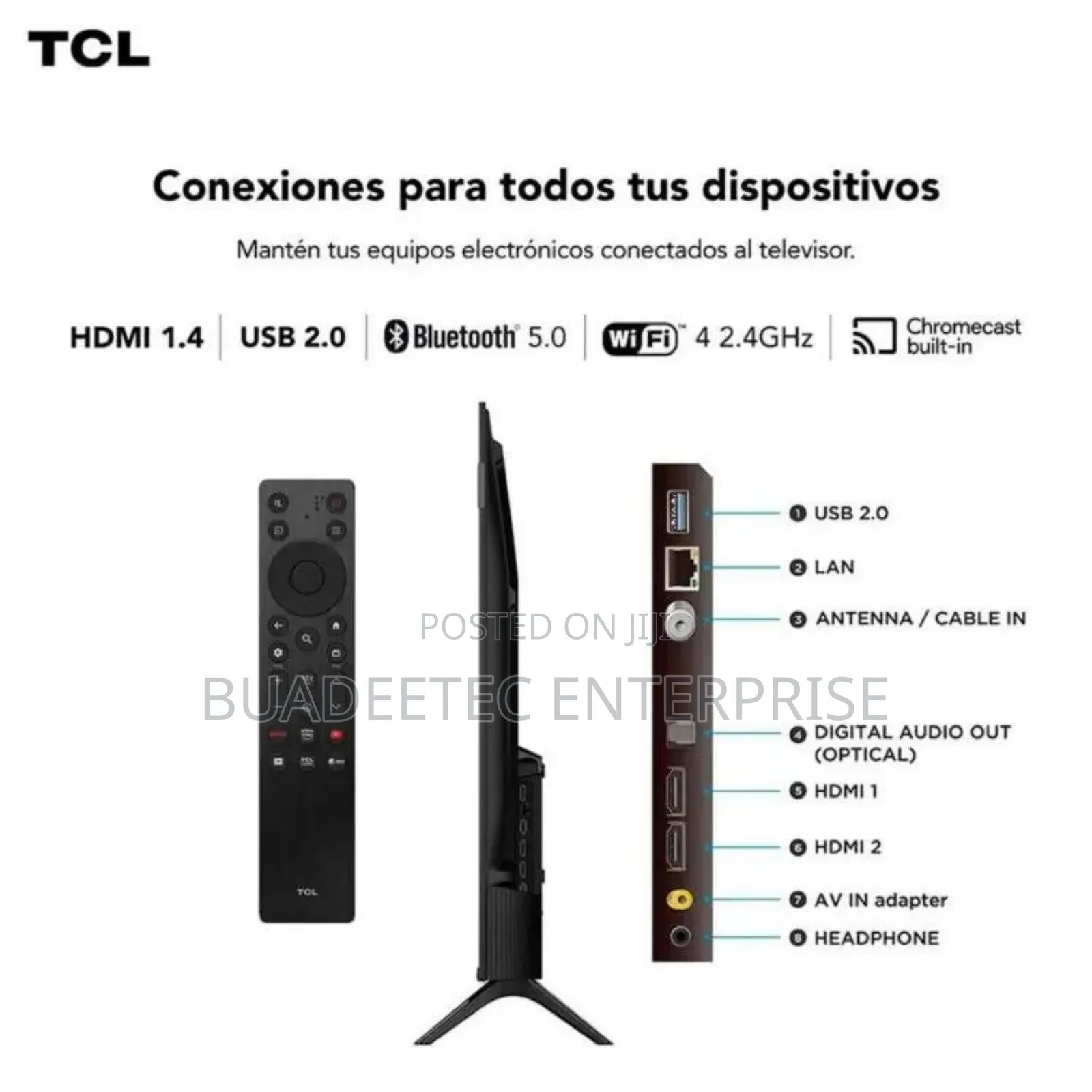 TCL Qled 50"Inches FHD Smart Android Television