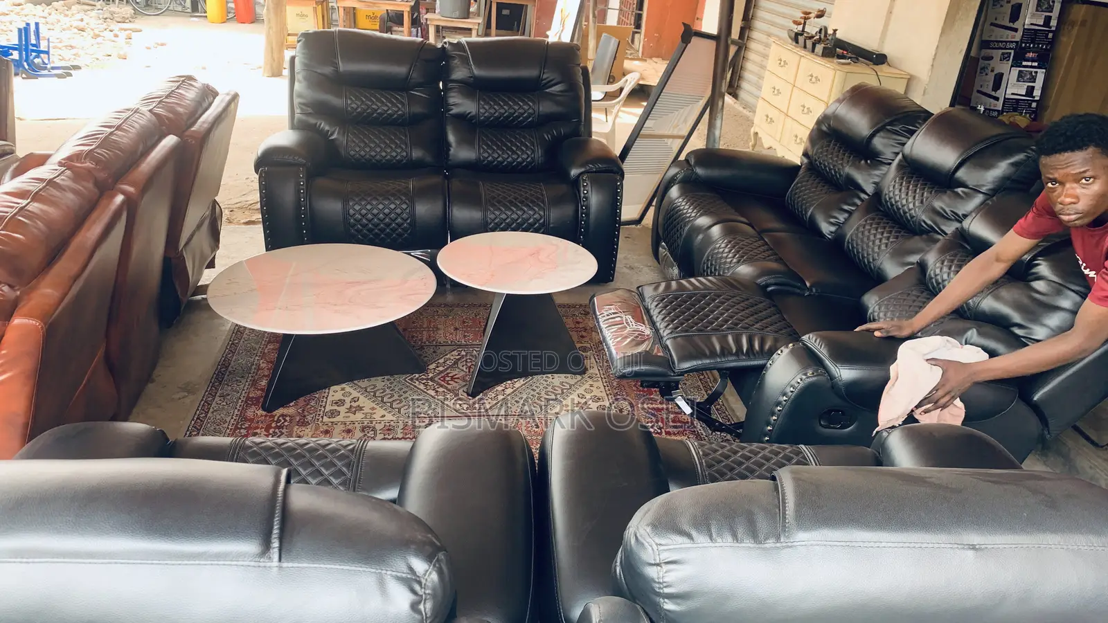 Automatic Recliner Sofa Set