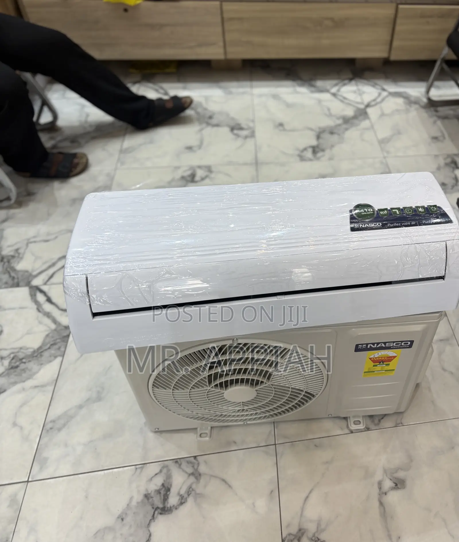 Lovely Nasco 2.5hp Split Type Air Conditioner(R410 Gas)White 