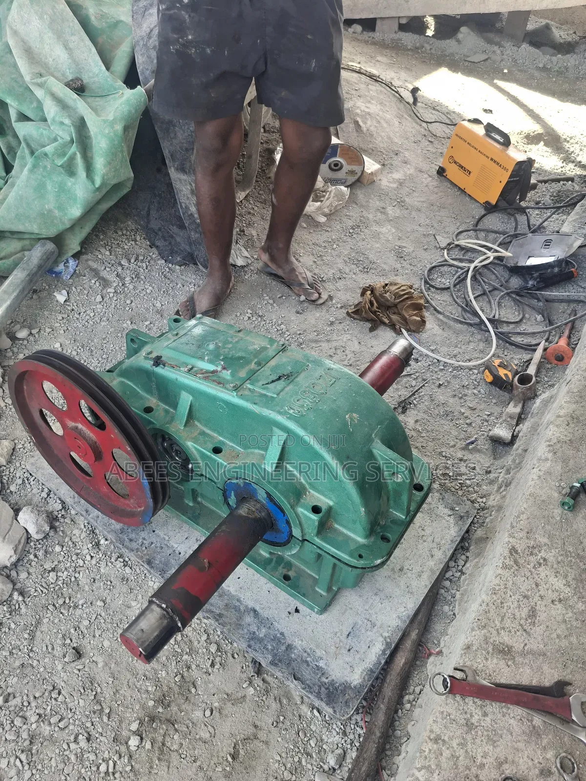 Gearbox for Block Machines