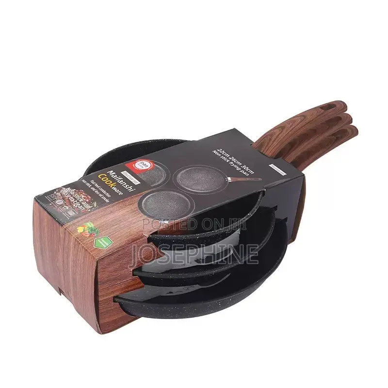 3 PCS Non-Stick Frying Pan