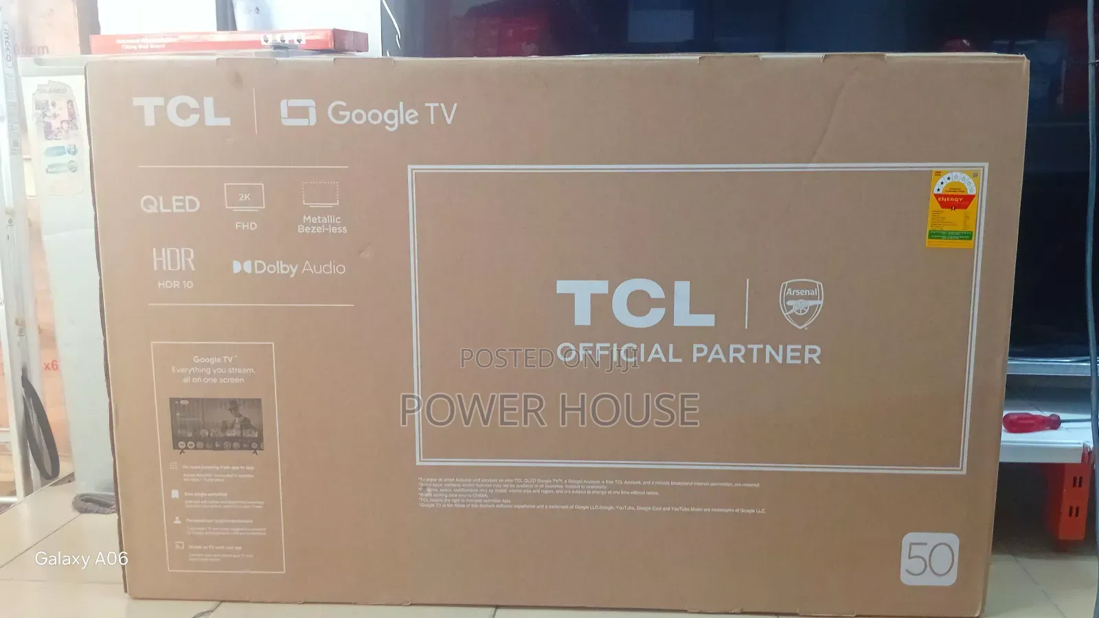 Original TCL 50inches Smart Tv Big Screen