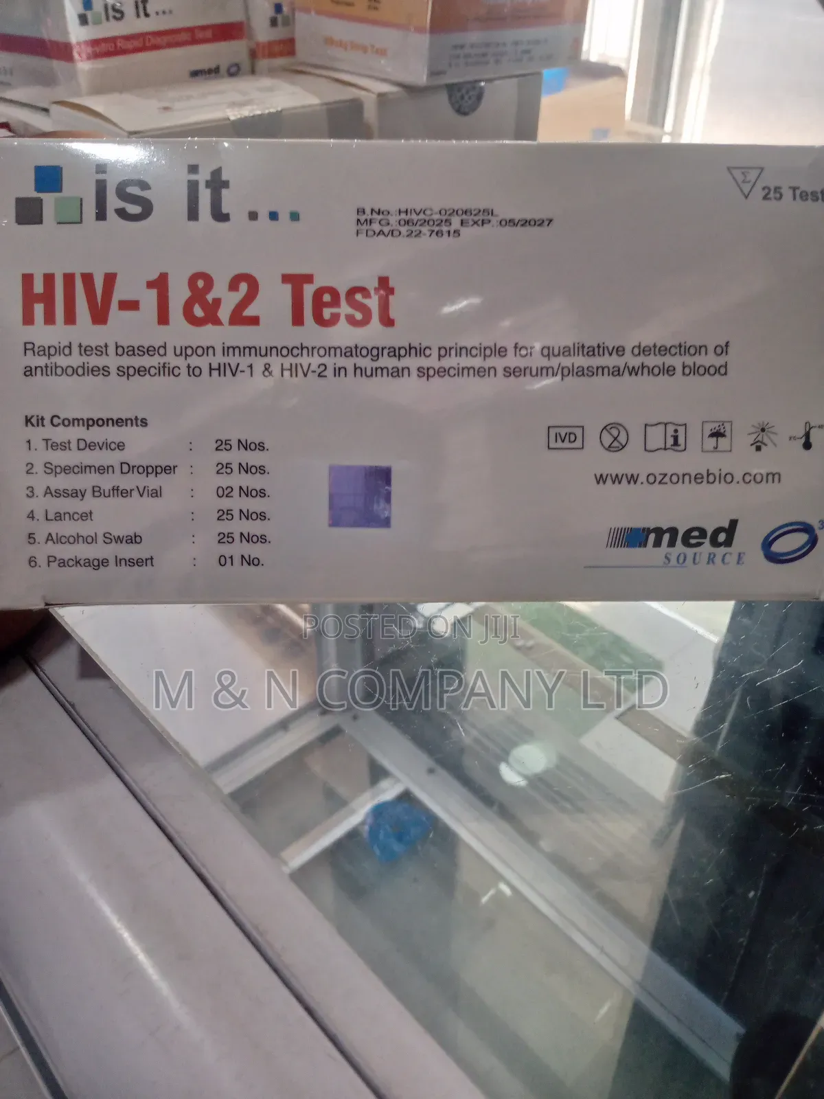 Hiv Test Kit (Medsource)