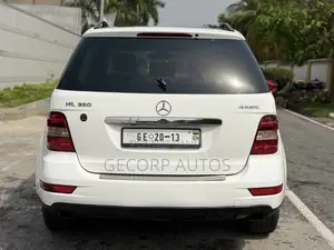 Mercedes-Benz M Class ML350 AWD 4MATIC 2009 White