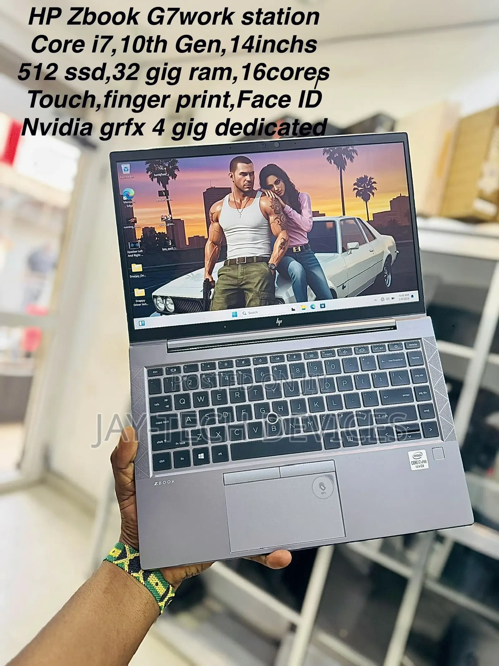 Laptop HP ZBook Firefly 14 G7 32GB Intel Core I7 SSD 512GB