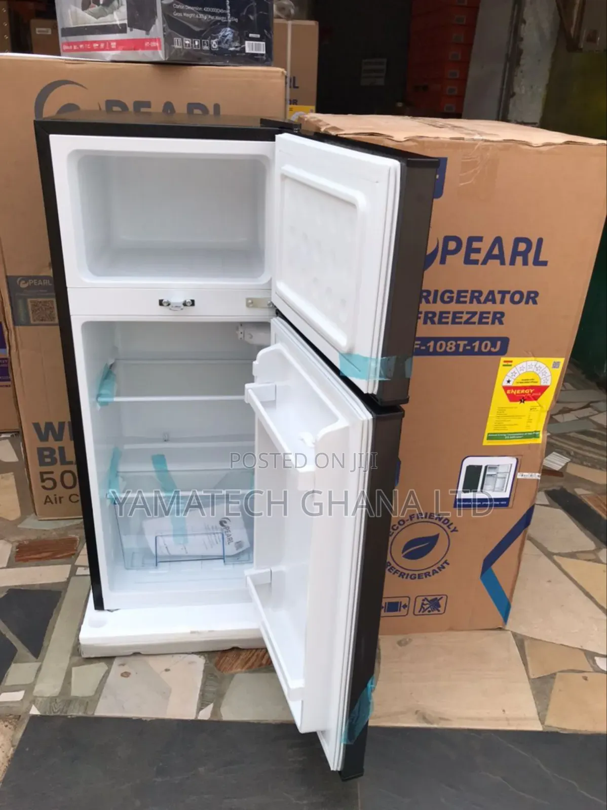 Pearl 68 Litre Double Door Table Top Refrigerator With Top Freezer