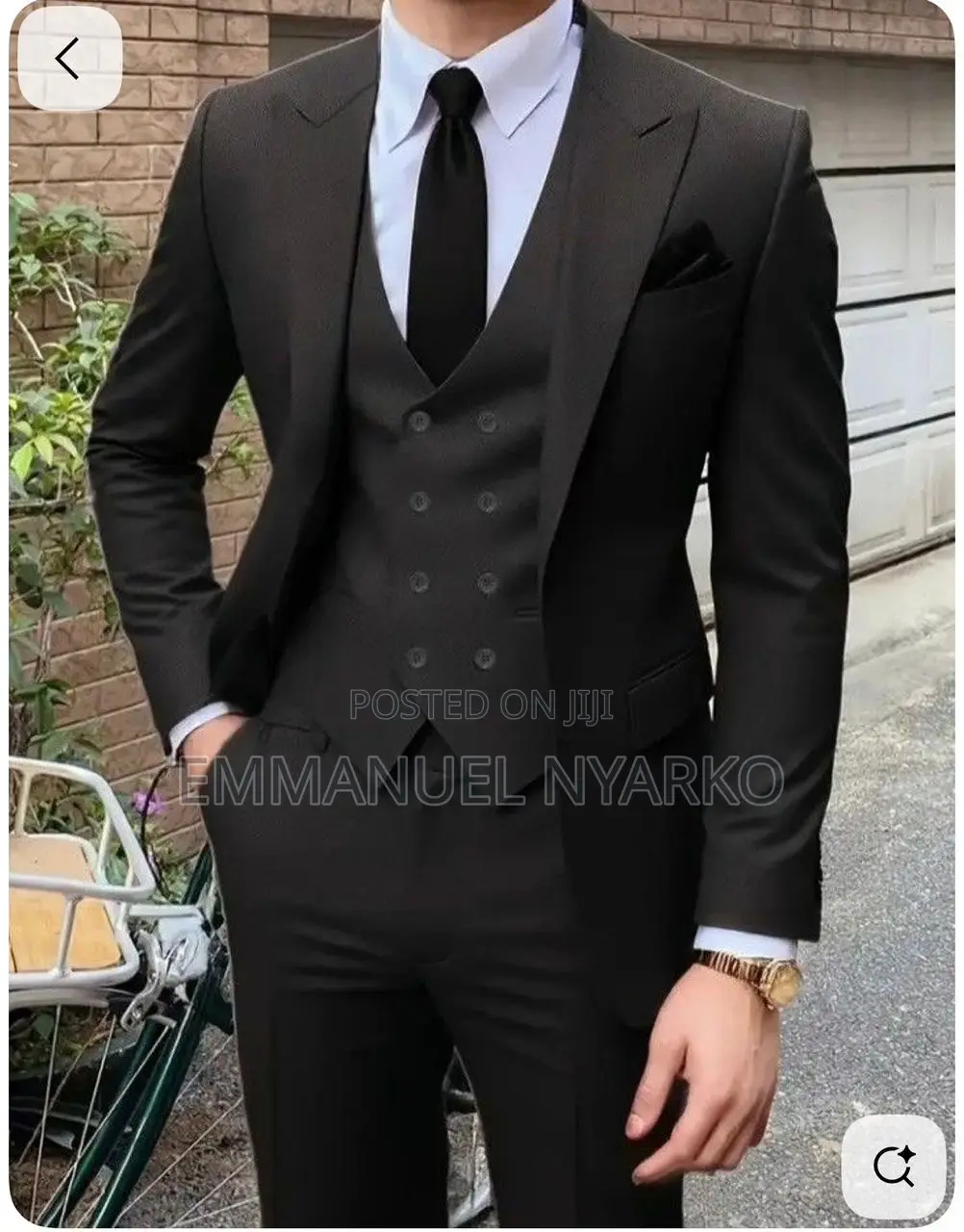 3pcs Suit Available