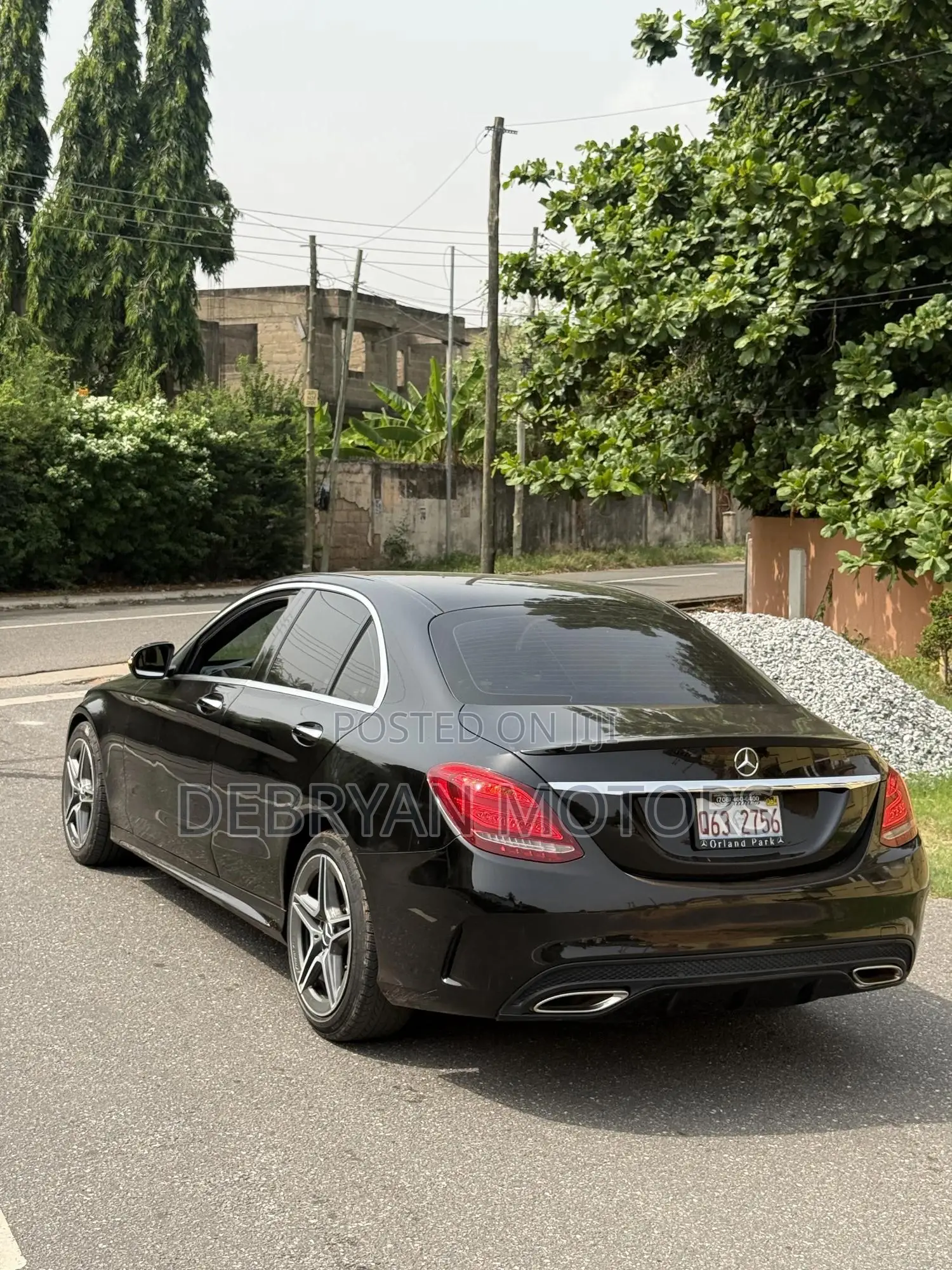 Mercedes-Benz C300 Sport 4Matic Sedan AWD (2.0L 4cyll 7A) 2016 Black